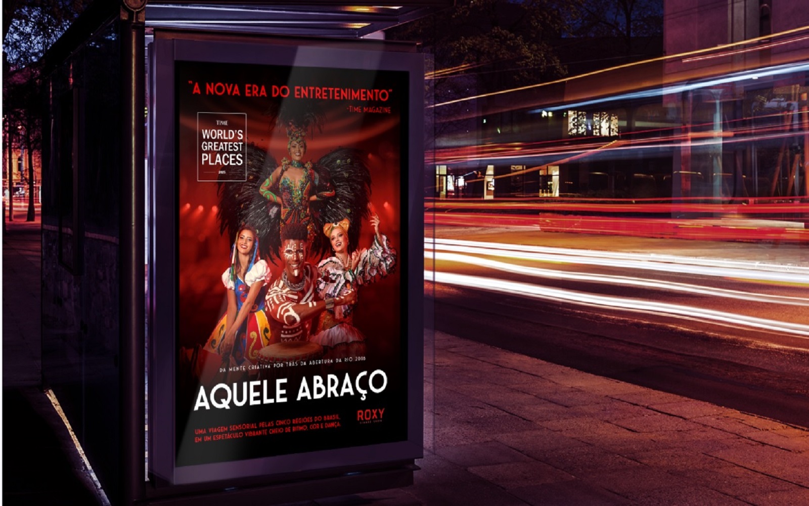 Roxy Dinner Show I – Ingresso Aquele Abraço