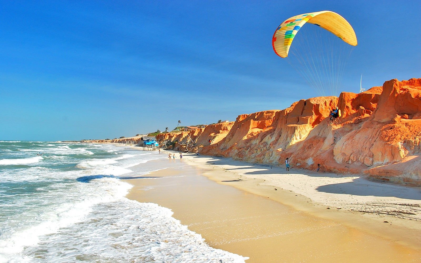  Passeio ao Litoral Leste Completo ( Praias de Morro Branco, Fontes e Canoa Quebrada) - 1 dia