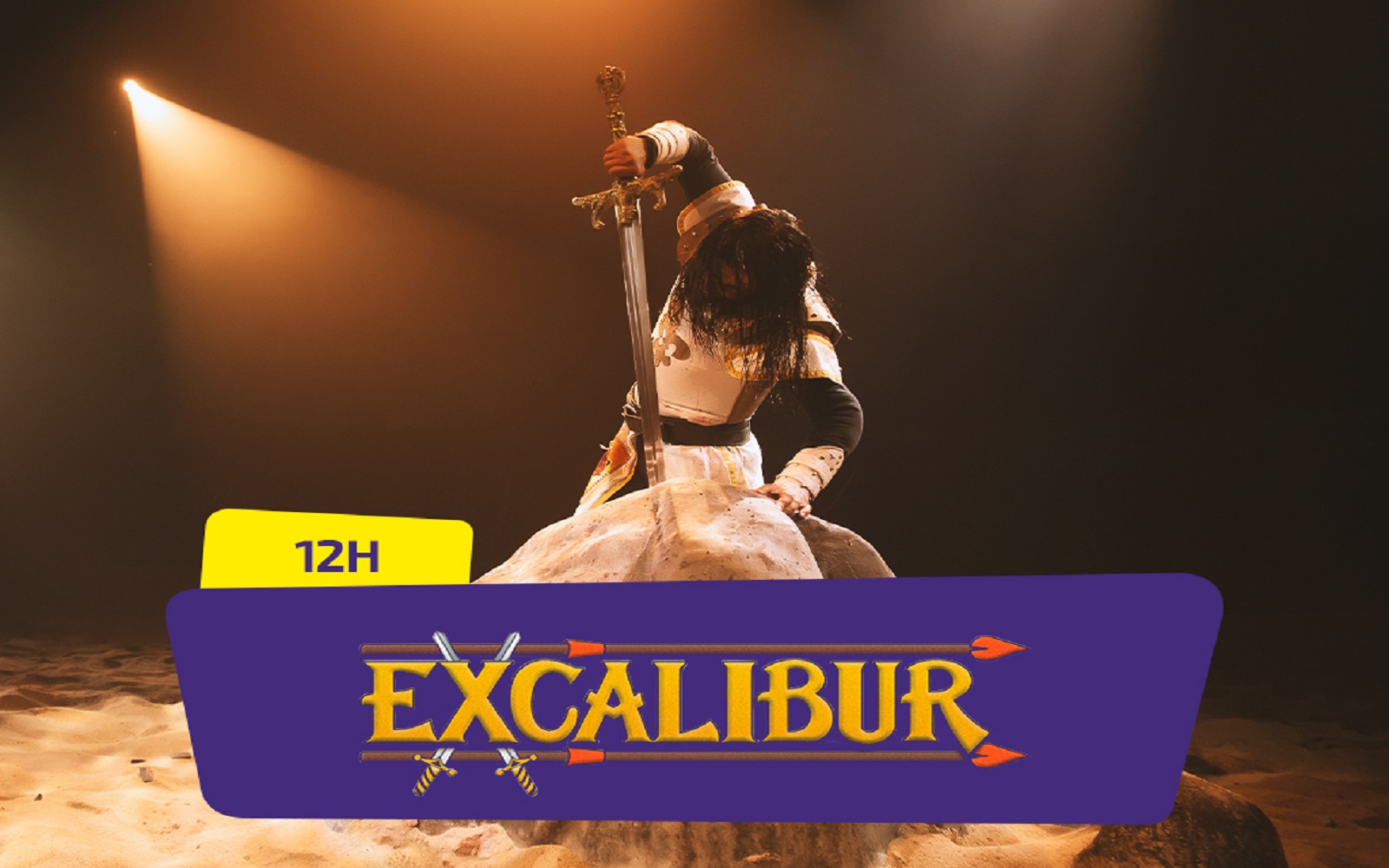 Beto Carrero: Apresentação Excalibur com lanche 